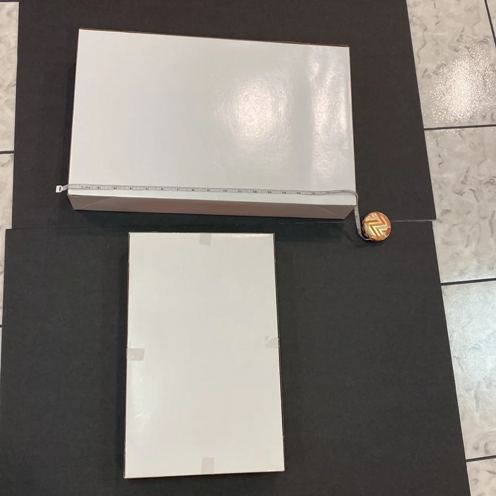 Gift Boxes Paper Christmas Extra Large Sweater Box & Large Shirt Box set of 2